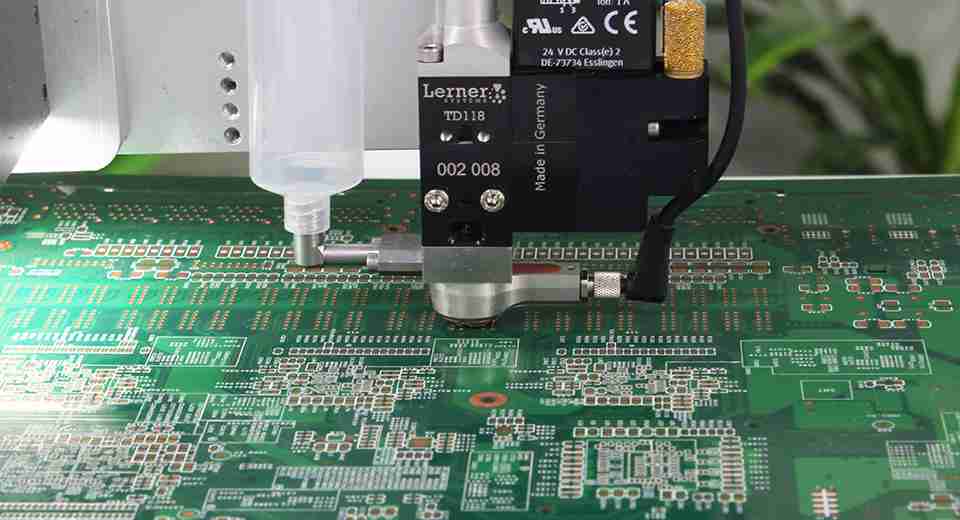 噴射式底部填充點膠機(jī)